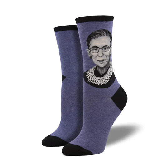 Ruth Bader Ginsburg Funky Socks