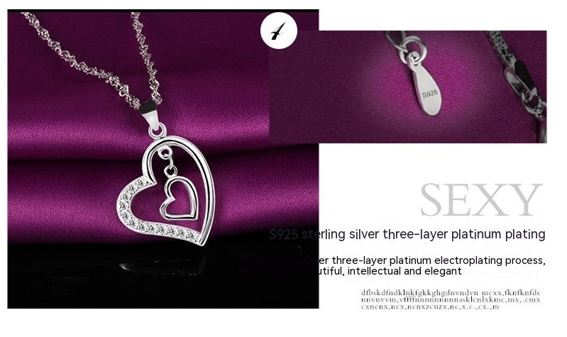 925S Loving Heart Pendant