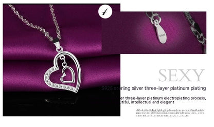 925S Loving Heart Pendant
