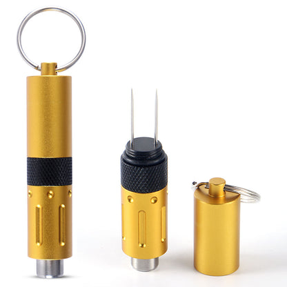 Stogie Drill Quick Knife w/Built In Punch Head Gift Boxed