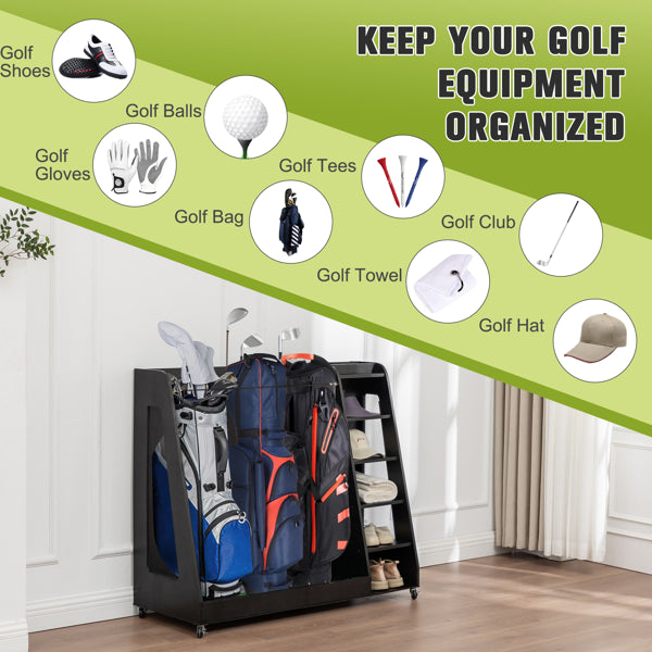 Golf Bag Storage Rack