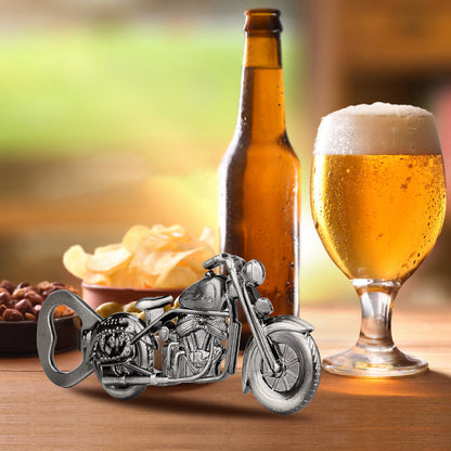Retro Motorcycle Beer Bottle Opener Gift Box Set