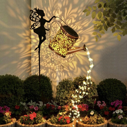 Magical Fairy Solar Lighted Watering Can