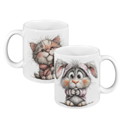 Ceramic Mugs 2pc