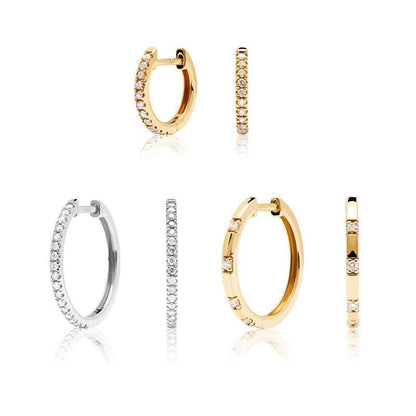 925 Sterling Silver Hoop Earrings - Shop Jobie