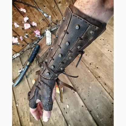 Studded & Styled to Slay Medieval Gloves