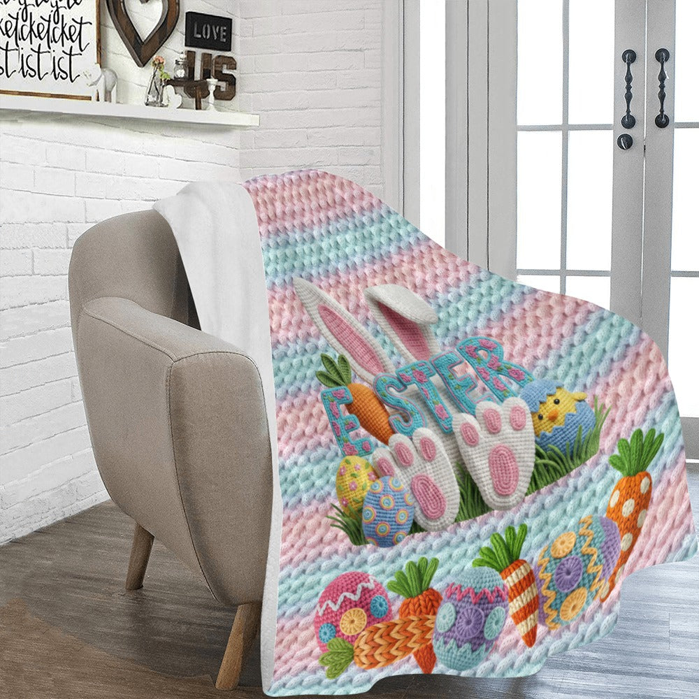 Cozie Hug Snuggly Easter Blanket
