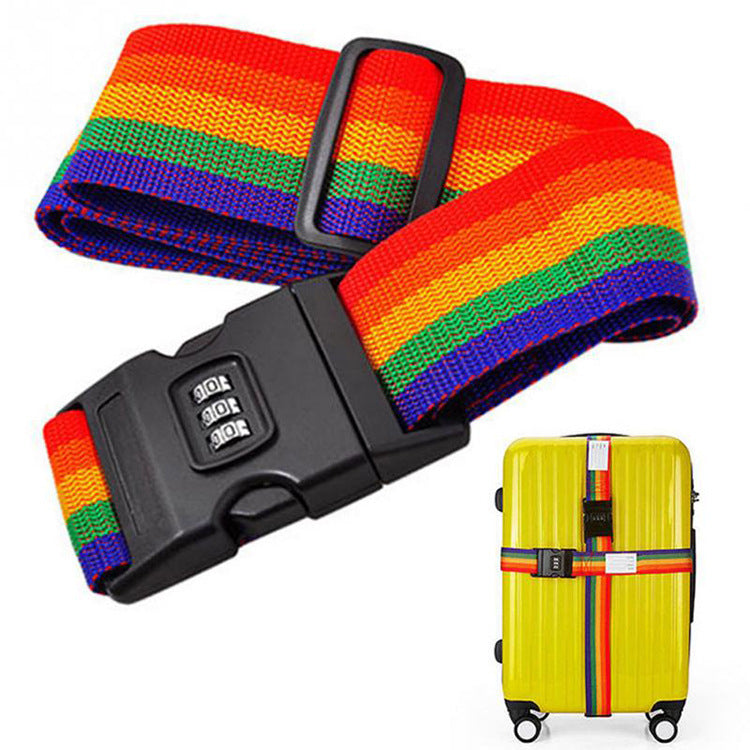 Rainbow Luggage Strap