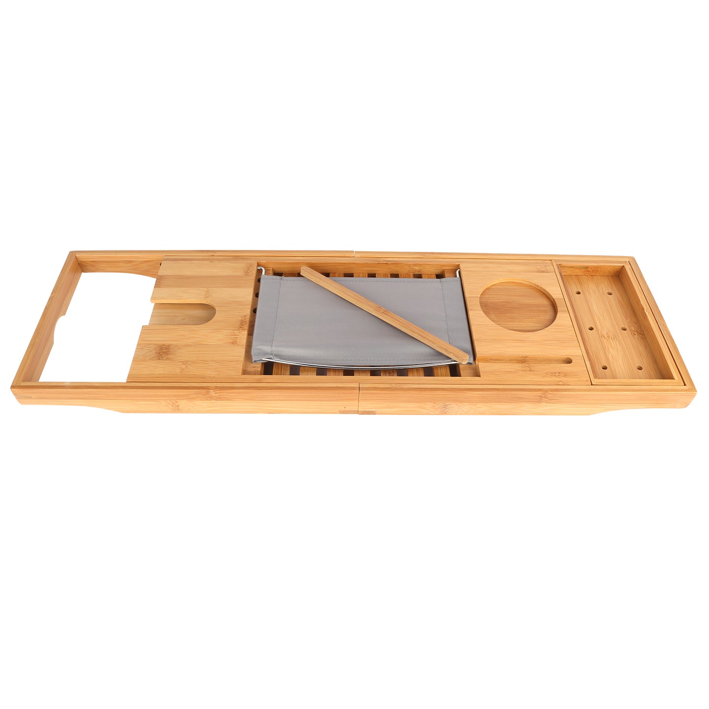 Bamboo Bathtub Spa Caddy Tray For ME TIME!