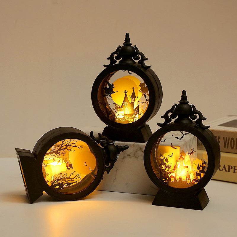 Halloween LED Hanging or Standing Spooky Candlelight Decor - Shop Jobie