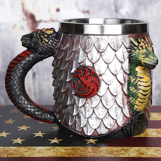 3D Painted Beer Mug