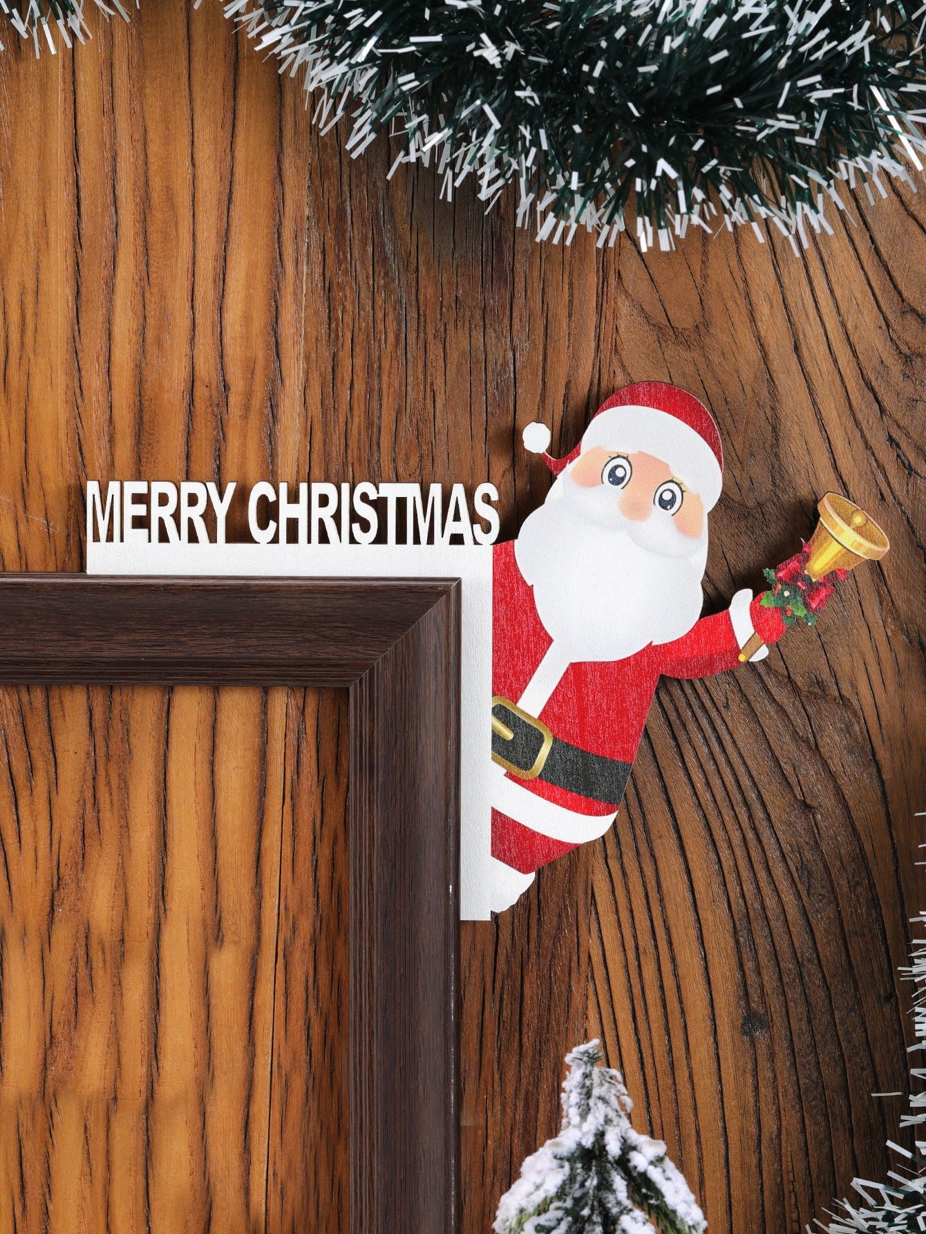 Christmas Corner Door Frame Decoration