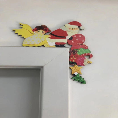 Christmas Corner Door Frame Decoration