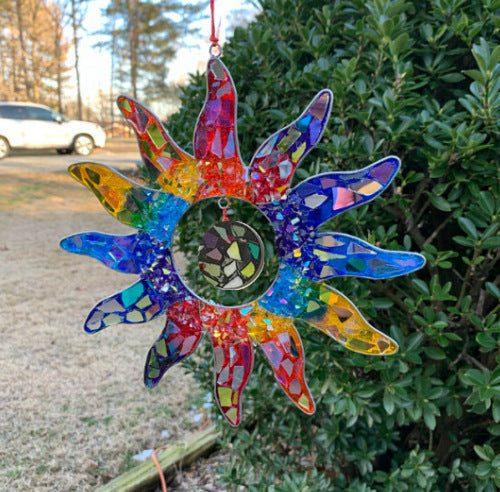 Rainbow Sun Decoration