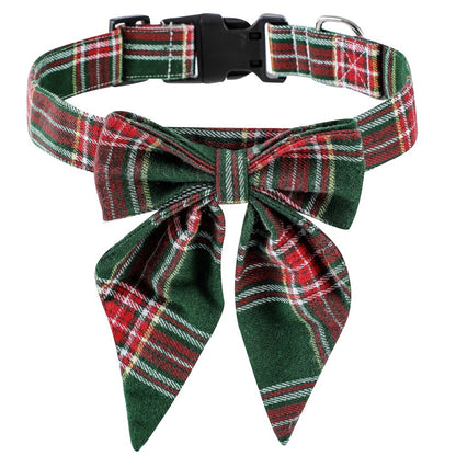 British Style Dog Collar Bow Tie