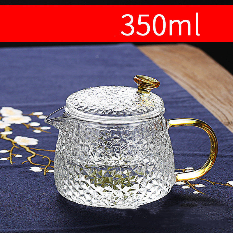 Thickened Glass Bubble Teapot