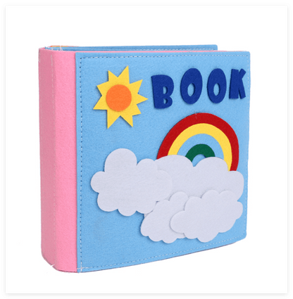 Montessori-Like 3D Puzzle Cloth Activity Book - Shop Jobie