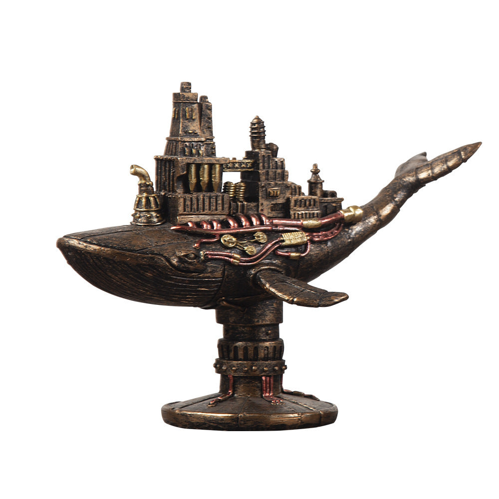 Various Steampunk Tabletop Statues