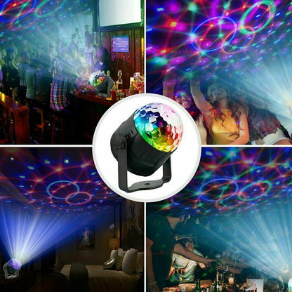Sound Activated Disco Party Strobe LED DJ Ball