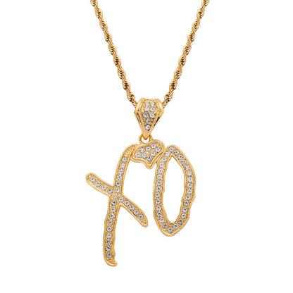 Hip Hop XO Necklace