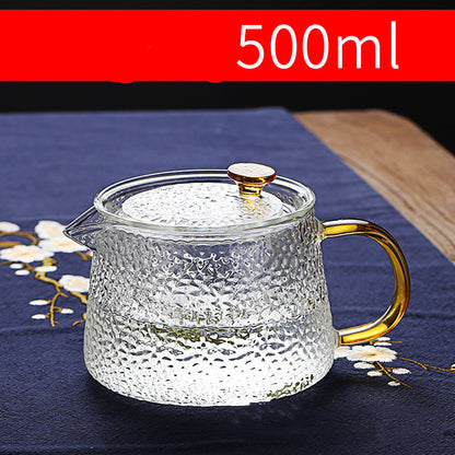 Thickened Glass Bubble Teapot