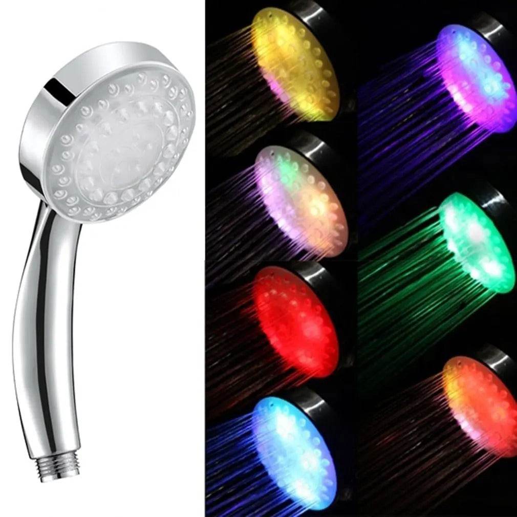 7 Color Handheld LED Shower Head - Shop Jobie