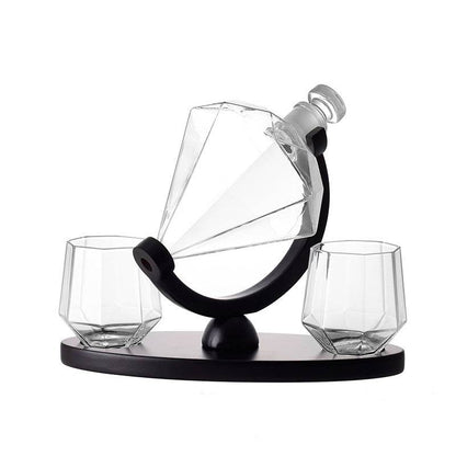 Diamond Whiskey Wine Set - Shop Jobie