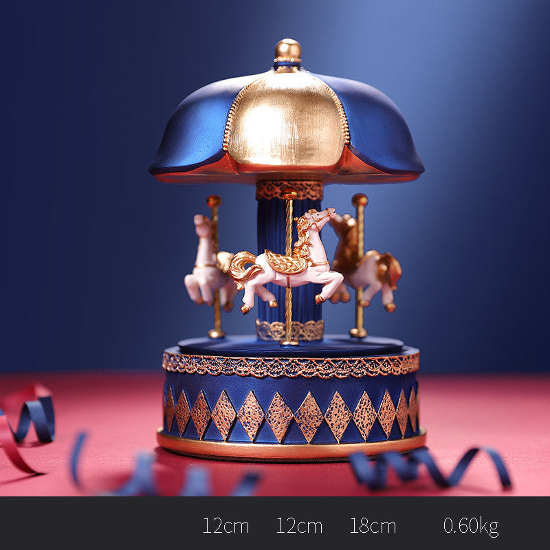 Fantasy Carousel Music Box