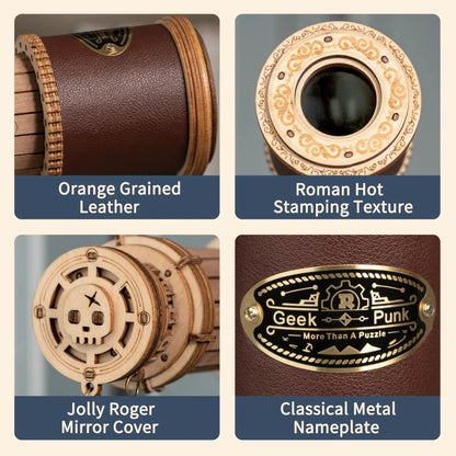 3D Wooden Puzzle - Monocular Telescope 314pcs