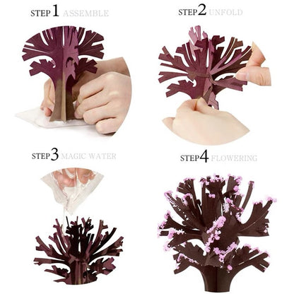 DIY Paper Experiment - Magic Cherry Blossom Tree
