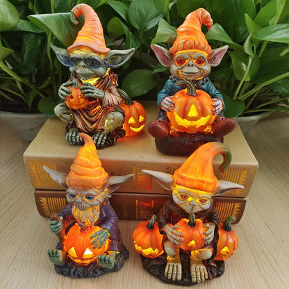 Garden Pumpkin Gnome