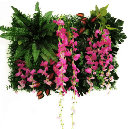Artificial Plant Backdrop - Wisteria + Flowers - Shop Jobie