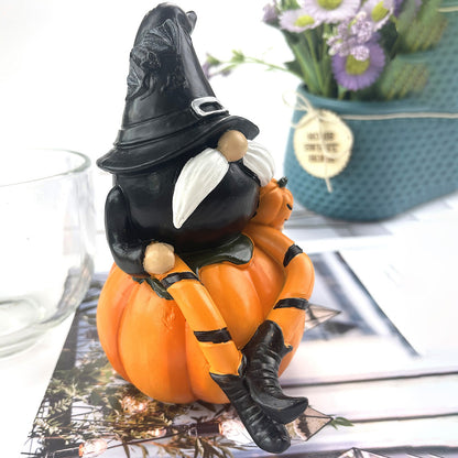 Halloween Pumpkin Gnome