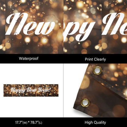 New Year Yard Banner