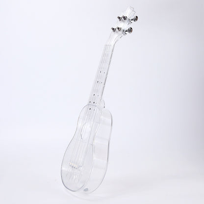 21-inch Transparent Four-String Beginners Ukulele Guitar