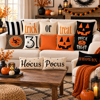 Halloween Pillowcase Cover