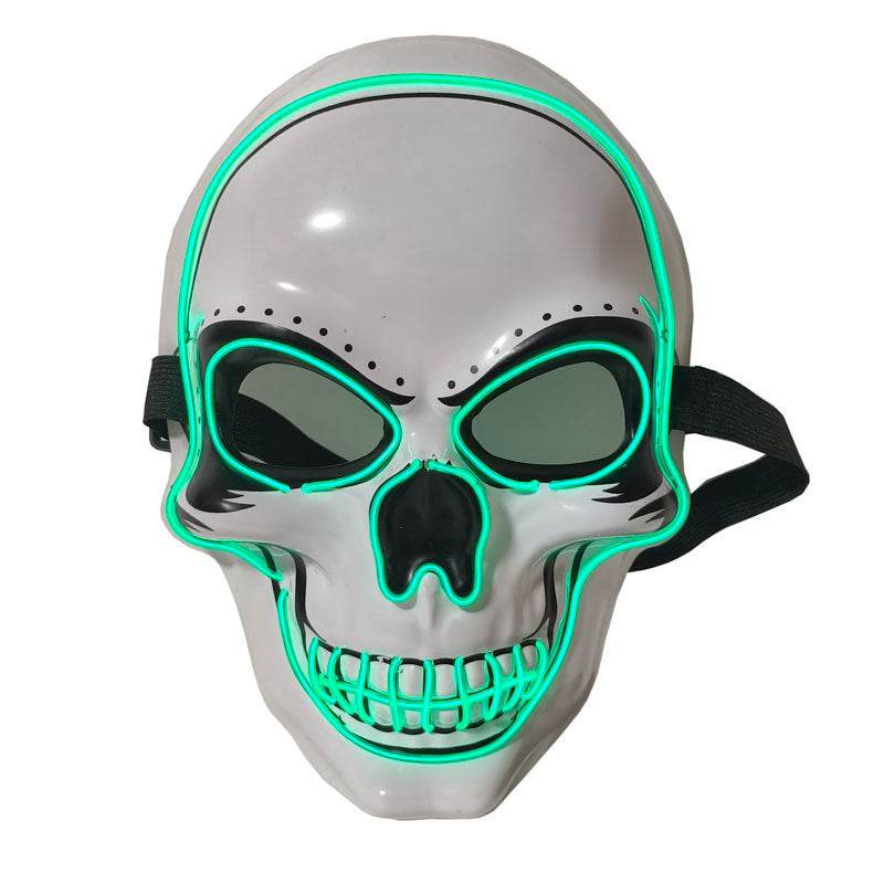 Halloween Skeleton Mask LED Glow - Shop Jobie