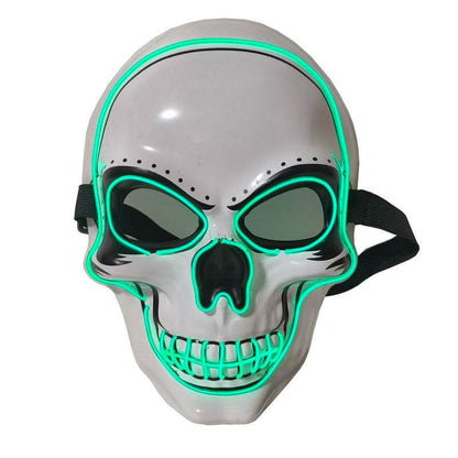 Halloween Skeleton Mask LED Glow - Shop Jobie