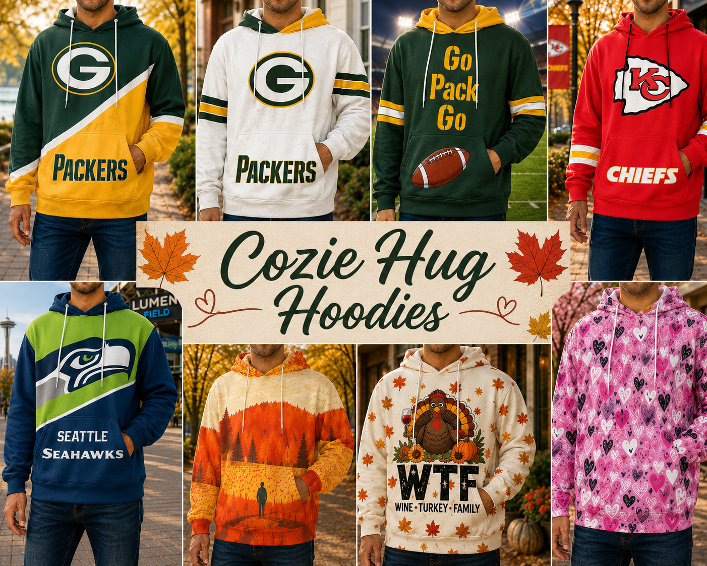 Cozie Hugs Hoodies