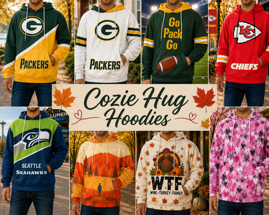 Cozie Hugs Hoodies