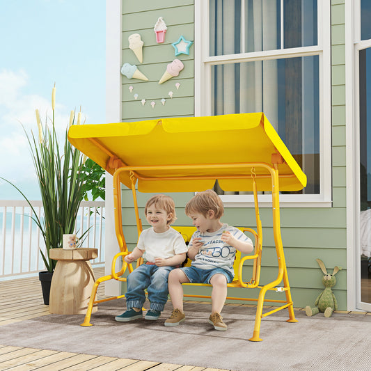 Little One's Patio Swing Chair w/Adjustable Canopy