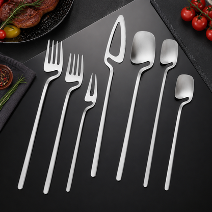 304 Stainless Steel Modern Hanging Tableware Set