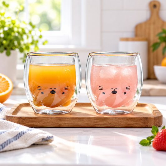 Upside Down Animal Glasses-L