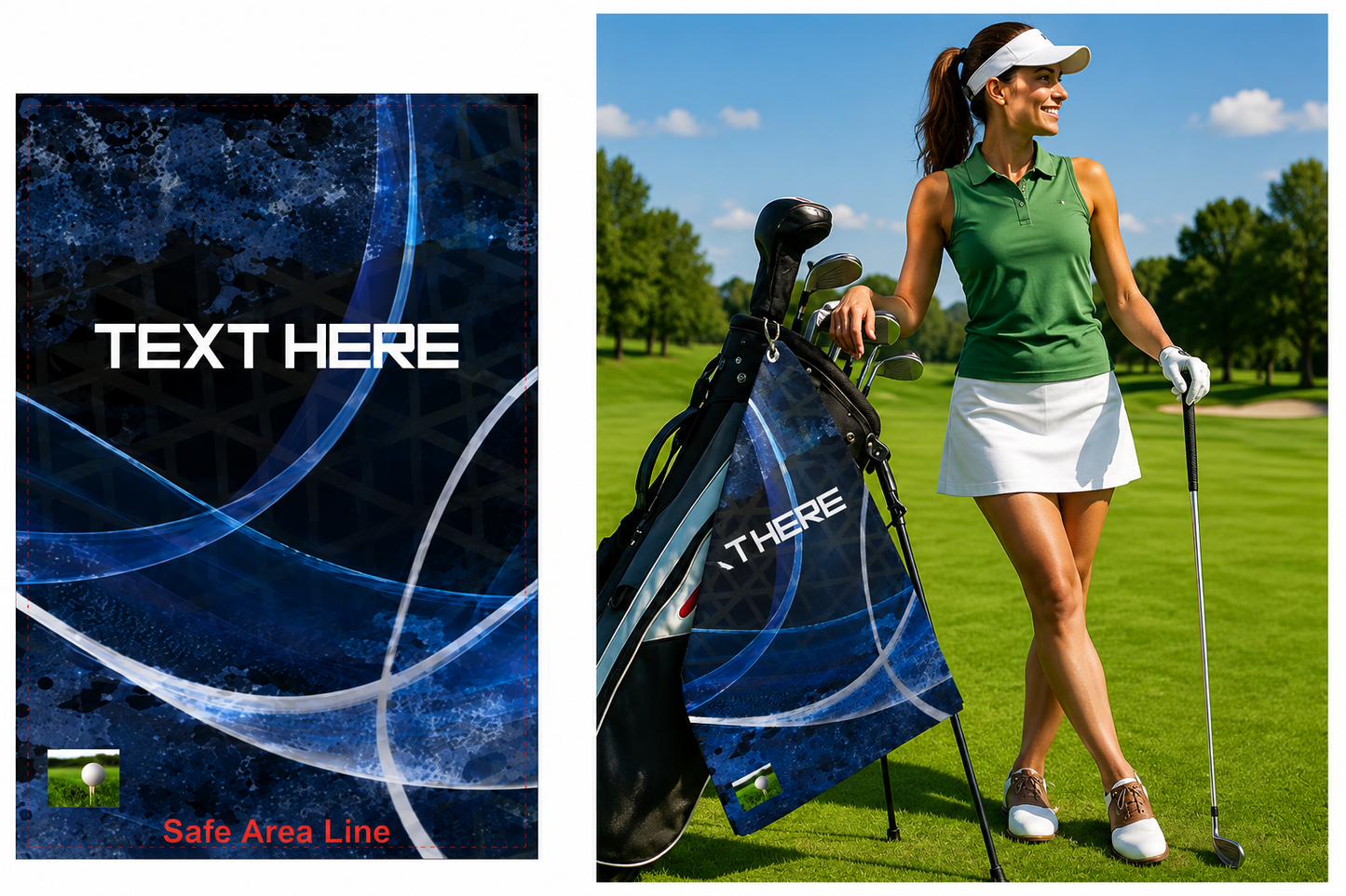 Custom Microfiber Golf Towels