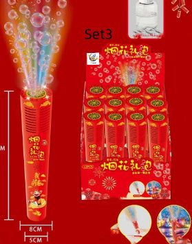 Bubble Blowing Fireworks Machine