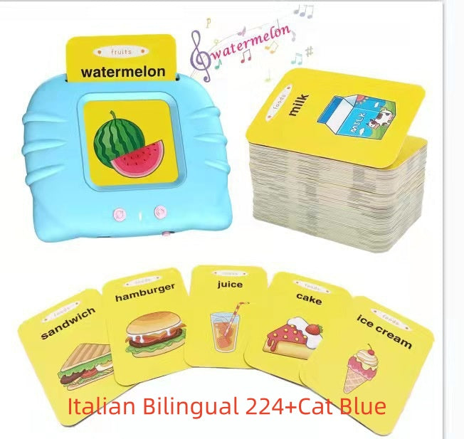 224pc Smart Language Learning Cards