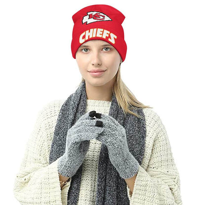 KC Chiefs Knitted Hat - Shop Jobie