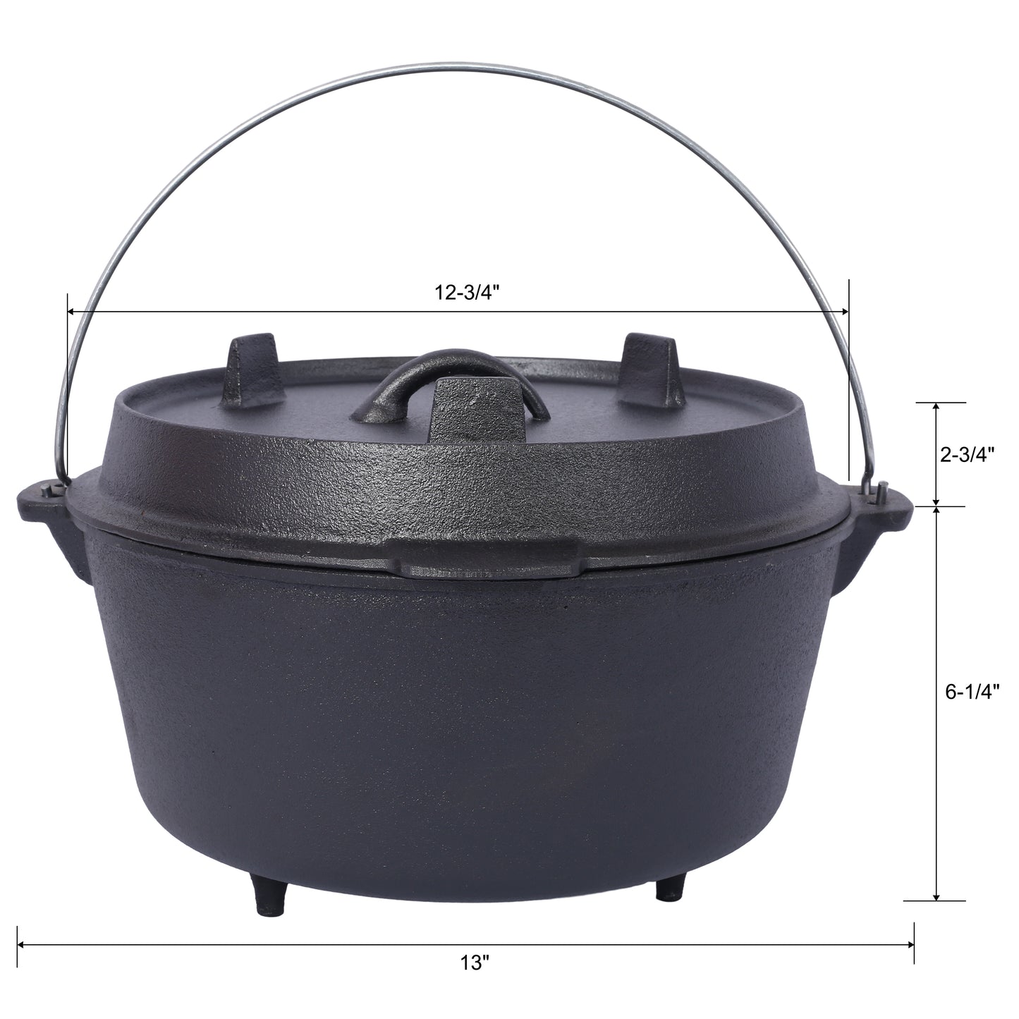 8 Quart Cast Iron Dutch Oven