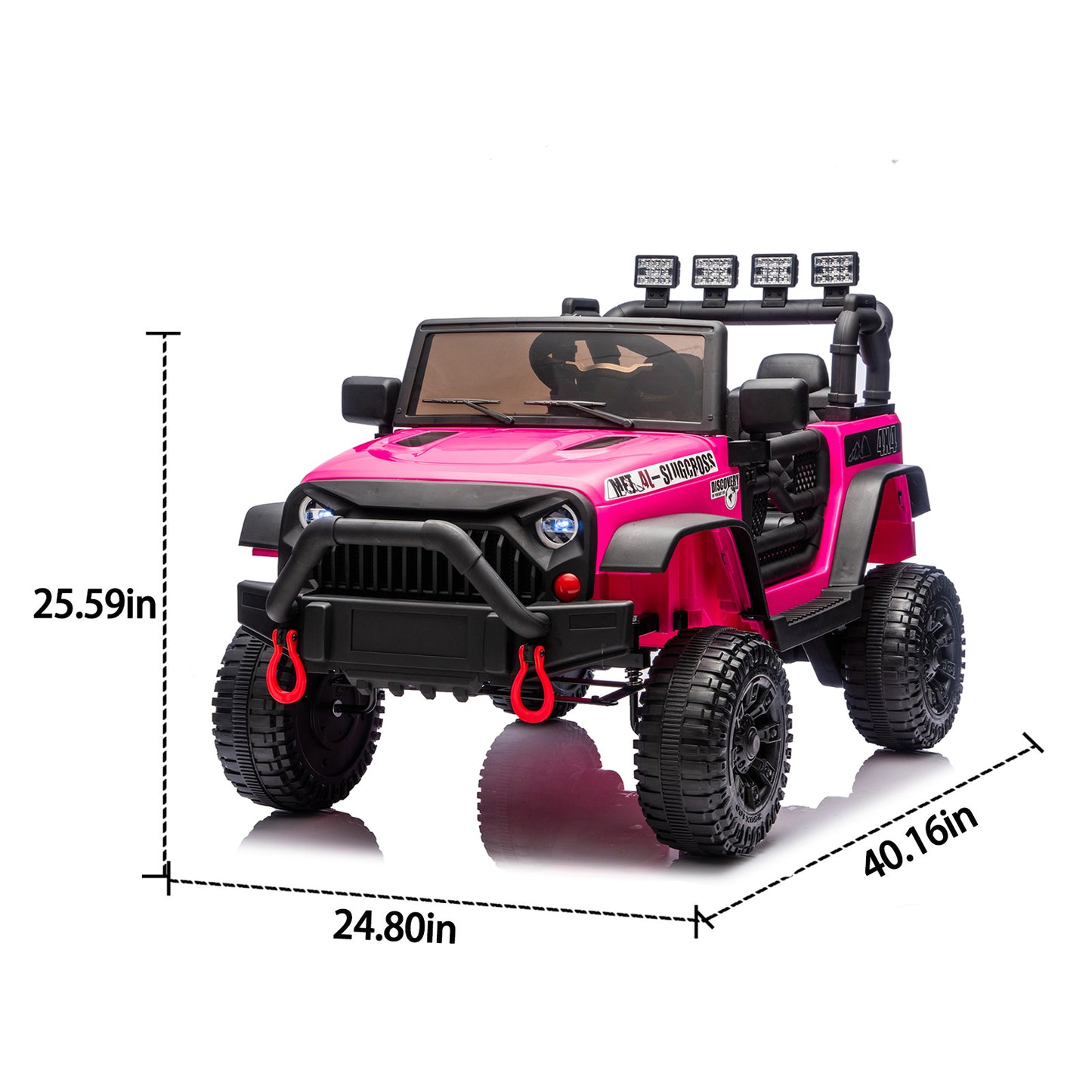 24V Kids Ride On Remote Control 4x4