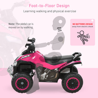 Little-One's Foot-to-Floor ATV Push Car